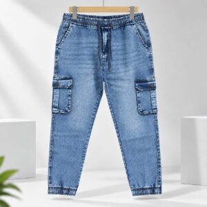PREMIUM JOGGERS- Sky Light Color