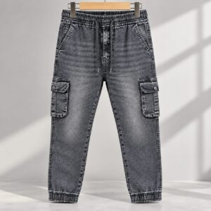 PREMIUM JOGGERS- Black Ash Color